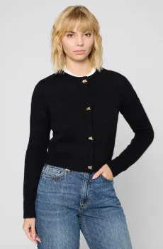 Женский черный кардиган Черный M HUGO 50548248;001