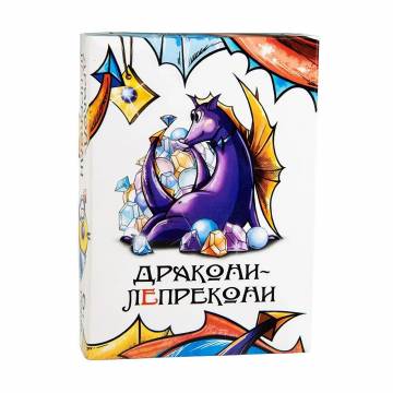 Настольная игра Strateg Драконы-Лепреконы, на украинском языке, от 6 лет, 13.5*9.5*2.6 см (30282) Настольная игра Strateg Драконы-Лепреконы, на украинском языке, от 6 лет, 13.5*9.5*2.6 см (30282)