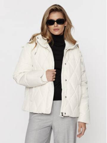 Lee Пуховик 112341600 Écru Relaxed Fit Lee Пуховик 112341600 Écru Relaxed Fit