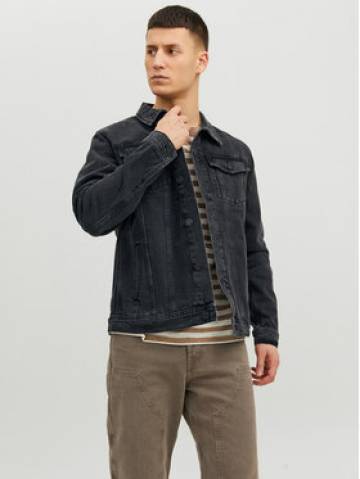 Jack&Jones Джинсова куртка Jean 12223613 Чорний Regular Fit Jack&Jones Джинсова куртка Jean 12223613 Чорний Regular Fit