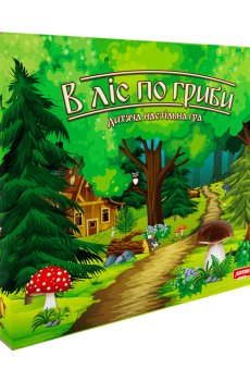Детская настольная игра Artos Games В ліс по гриби, от 4 лет