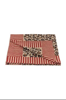 Хлопковое покрывало Doing Goods Leopard 240 x 280 cm