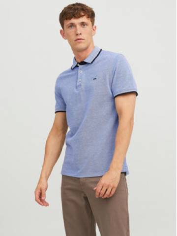 Jack&Jones Поло Paulos 12136668 Голубий Slim Fit Jack&Jones Поло Paulos 12136668 Голубий Slim Fit