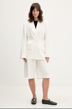 Пиджак с примесью льна Karl Lagerfeld Jeans