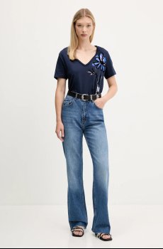 Хлопковая футболка Desigual DUMAS