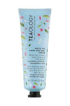Крем для рук и ногтей Teaology White Tea Hand And Nail Cream, 75 мл