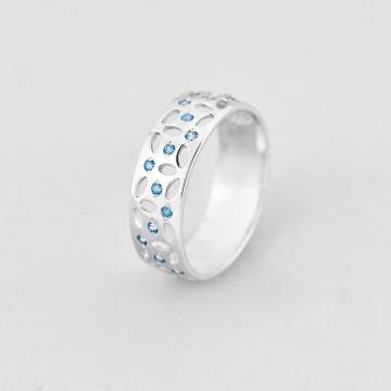 Серебряное кольцо Minimal 1278р-18 18 Серебряное кольцо Minimal 1278р-18 18