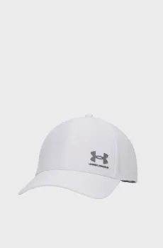 Мужская белая кепка M AV Low ADJ Белый ONESIZE Under Armour 1383440-101