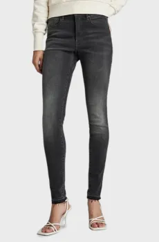 Женские темно-серые джинсы 3301 Skinny Серый 28-32 G-Star RAW D05175,D431