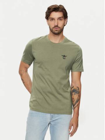 Aeronautica Militare Футболка 242TS2301J592 Зелений Regular Fit Aeronautica Militare Футболка 242TS2301J592 Зелений Regular Fit
