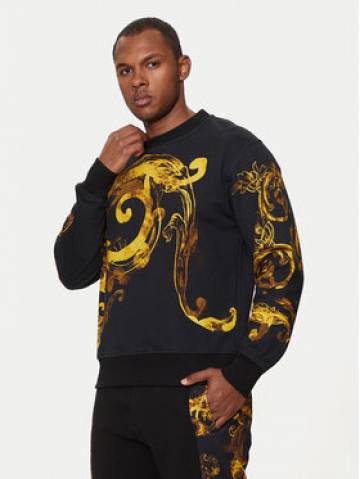 Versace Jeans Couture Світшот 76GAI3RW Чорний Regular Fit Versace Jeans Couture Світшот 76GAI3RW Чорний Regular Fit