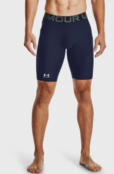 Мужские темно-синие велосипедки UA HG Armour Lng Shorts Синий S Under Armour 1361602-410