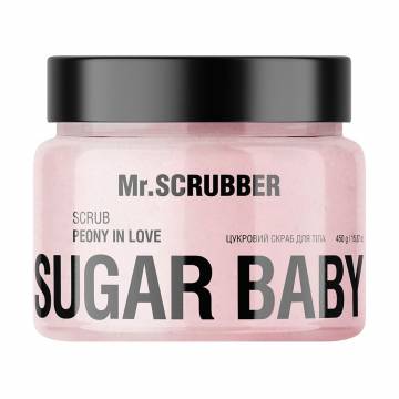 Сахарный скраб для тела Mr.Scrubber Sugar Baby Peony in Love Scrub, 450 г Сахарный скраб для тела Mr.Scrubber Sugar Baby Peony in Love Scrub, 450 г