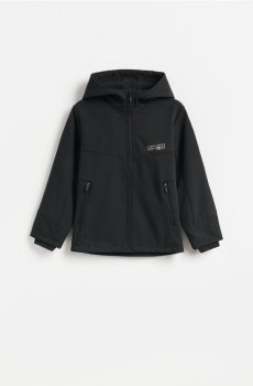 Reserved - Водонепроникна куртка softshell - чорний - 255JP-99X