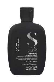 Шампунь Alfaparf Milano Semi Di Lino Sublime Detoxifying Low Shampoo для всех типов волос, 250 мл