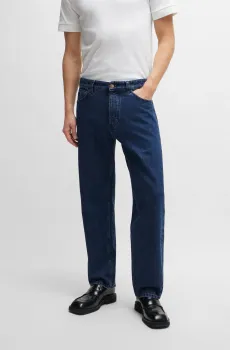 Мужские темно-синие джинсы Синий 30 BOSS 50520566;425