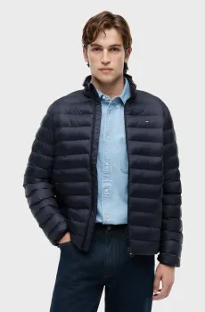 Мужская темно-синяя куртка CORE PACKABLE RECYCLED Синий S Tommy Hilfiger MW0MW39990