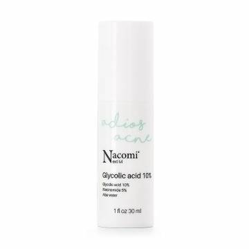 Ночная сыворотка-пилинг для лица Nacomi Next Level Glycolic Acid 10% с гликолевой кислотой, 30 мл Ночная сыворотка-пилинг для лица Nacomi Next Level Glycolic Acid 10% с гликолевой кислотой, 30 мл