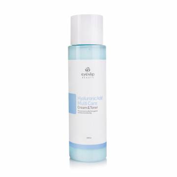 Крем-тонер для лица Eyenlip Hyaluronic Acid Multi Care Cream & Toner 2 в 1 с гиалуроновой кислотой, 200 мл Крем-тонер для лица Eyenlip Hyaluronic Acid Multi Care Cream & Toner 2 в 1 с гиалуроновой кислотой, 200 мл