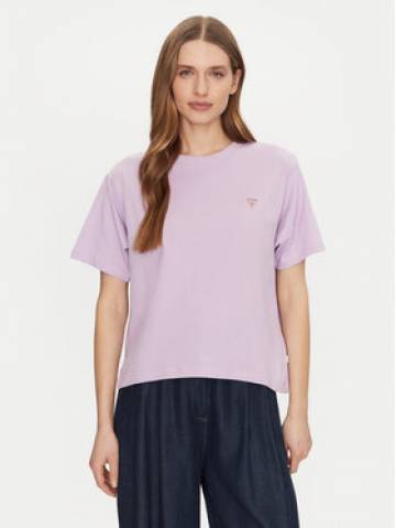 Guess Jeans Футболка W4YI05 K8HM0 Фіолетовий Regular Fit Guess Jeans Футболка W4YI05 K8HM0 Фіолетовий Regular Fit