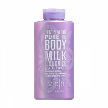 Молочко для тела Mades Cosmetics Bath & Body Temptatiom Pure Body Milk Liquorice Extract Лакрица, 500 мл Молочко для тела Mades Cosmetics Bath & Body Temptatiom Pure Body Milk Liquorice Extract Лакрица, 500 мл