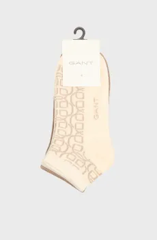 Женские носки (3 пары) MONOGRAM ANKLE SOCKS 3-PACK Разноцветный 39-41 Gant 4960234