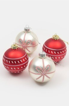 Скляні кулі 4 pack - різнобарвний