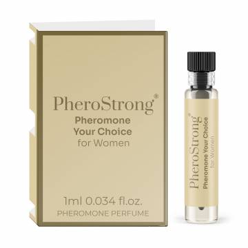 Духи женские PheroStrong Your Choice For Women Pheromone Perfume с феромонами, 1 мл (пробник) Духи женские PheroStrong Your Choice For Women Pheromone Perfume с феромонами, 1 мл (пробник)