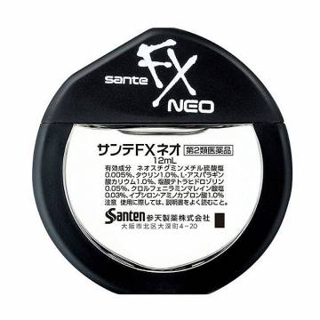 Капли для глаз Santen FX Neo с таурином, от красноты, 12 мл Капли для глаз Santen FX Neo с таурином, от красноты, 12 мл