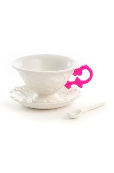 Чашечка с блюдцем Seletti I-Wares 300 ml