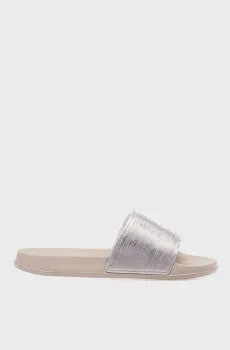 Женские серебристые слайдеры GAYA ZEBRA SLIDE W Серебряный 38 Lotto 221002/N65