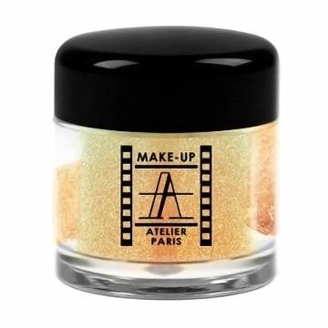 Рассыпчатая перламутровая пудра для век Make-Up Atelier Paris Pearl Powder PP43 Reflecks Green Gold, 4 г Рассыпчатая перламутровая пудра для век Make-Up Atelier Paris Pearl Powder PP43 Reflecks Green Gold, 4 г