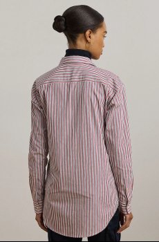 Хлопковая рубашка Lauren Ralph Lauren