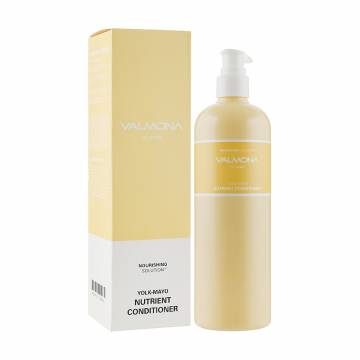 Питательный кондиционер для волос Valmona Nourishing Solution Yolk-Mayo Nutrient Conditioner с яичным желтком, 480 мл Питательный кондиционер для волос Valmona Nourishing Solution Yolk-Mayo Nutrient Conditioner с яичным желтком, 480 мл