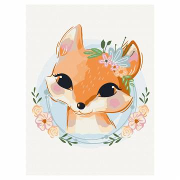 Картина за номерами Brushme Лисичка сестричка (KBS0101) Картина за номерами Brushme Лисичка сестричка (KBS0101)