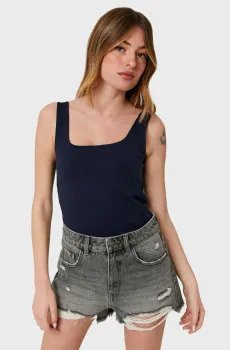 Женский черный топ Черный XXS Tally Weijl SSLCOERBIL