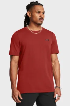 Мужская бордовая футболка Vanish Seamless SS Бордовый S Under Armour 1382801-840