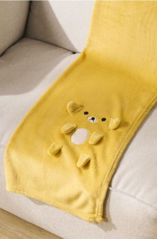 Немовлячий плед - помаранчевий