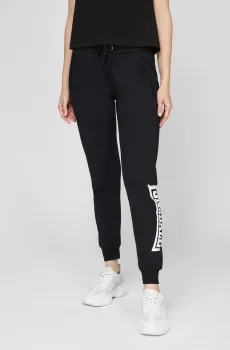 Женские черные спортивные брюки Черный M Lonsdale 117109