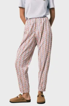 Женские брюки в полоску Разноцветный L womensecret 3703230