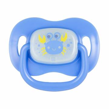 Пустышка круглая силиконовая Canpol Babies Love & Sea голубая, с рождения до 6 месяцев, 1 шт (22/410_blu_new) Пустышка круглая силиконовая Canpol Babies Love & Sea голубая, с рождения до 6 месяцев, 1 шт (22/410_blu_new)