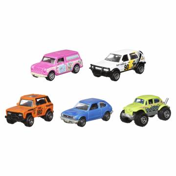 Набір автомоделей Matchbox MBX Retro 5 штук (С1817/HVT71) Набір автомоделей Matchbox MBX Retro 5 штук (С1817/HVT71)