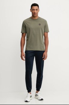 Хлопковая футболка Napapijri S-Badge