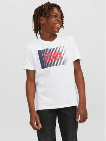 Jack&Jones Junior Футболка 12237411 Білий Regular Fit Jack&Jones Junior Футболка 12237411 Білий Regular Fit