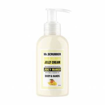 Увлажняющий крем-гель для тела Mr. Scrubber Jelly Cream Mango, 150 мл Увлажняющий крем-гель для тела Mr. Scrubber Jelly Cream Mango, 150 мл
