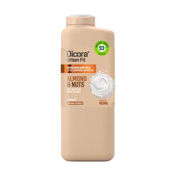 Питательное молочко для тела Dicora Urban Fit Миндаль и орехи, с витамином В, 400 мл Питательное молочко для тела Dicora Urban Fit Миндаль и орехи, с витамином В, 400 мл