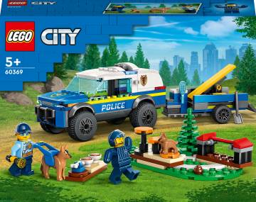 Конструктор LEGO City Мобільний майданчик для дресерування поліцейських собак (60369) Конструктор LEGO City Мобільний майданчик для дресерування поліцейських собак (60369)