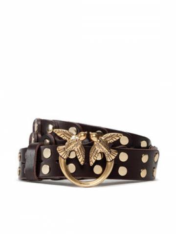Pinko Жіночий ремінь Love Puzzle Belt H3 20222 PLT01 1H2146.A086 Коричневий Pinko Жіночий ремінь Love Puzzle Belt H3 20222 PLT01 1H2146.A086 Коричневий