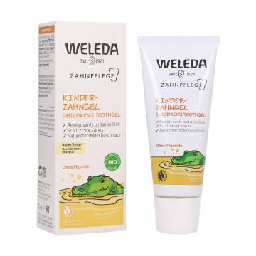 Детская гелевая зубная паста Weleda Childrens Toothgel без фтора, 50 мл Детская гелевая зубная паста Weleda Childrens Toothgel без фтора, 50 мл