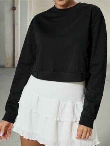 Світшот basic - чорний